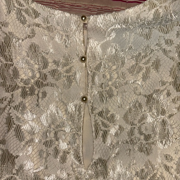 Ursula of Switzerland Cream Lace Kids Dress - Picture 11 of 11